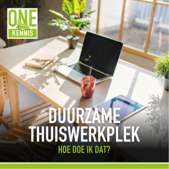 Duurzame thuiswerkplek